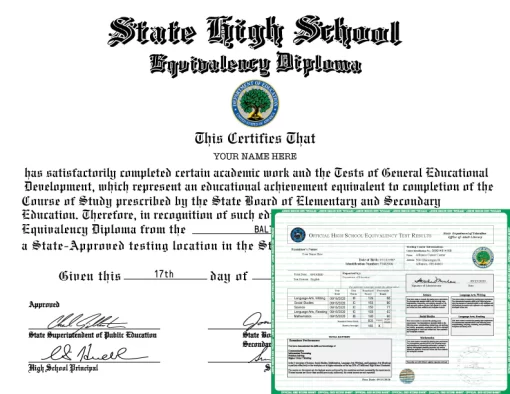 GED DIPLOMA & TRANSCRIPTS - Image 3